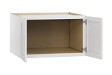 Whalen CLICK-IT Enfield 30-in W x 18-in H x 24-in D Classic White Birch Wall Ready To Assemble Plywood Cabinet (Raised Panel Shaker Door Style)