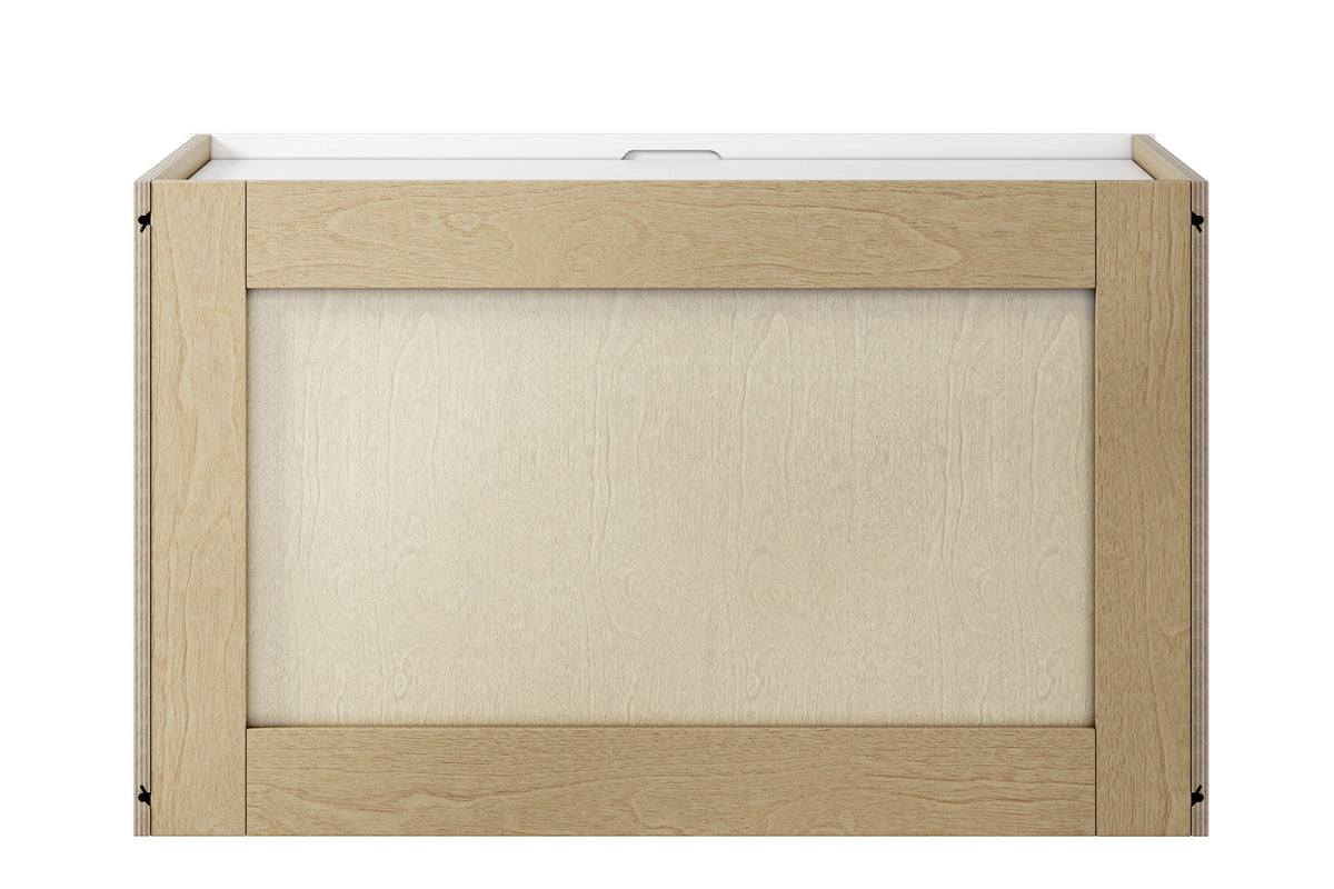 Whalen CLICK-IT Enfield 30-in W x 18-in H x 24-in D Classic White Birch Wall Ready To Assemble Plywood Cabinet (Raised Panel Shaker Door Style)