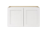Whalen CLICK-IT Enfield 30-in W x 18-in H x 24-in D Classic White Birch Wall Ready To Assemble Plywood Cabinet (Raised Panel Shaker Door Style)