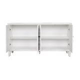 Clihome White Washed Accent Chest