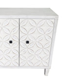 Clihome White Washed Accent Chest
