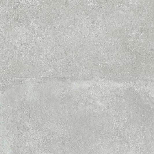 The Tile Life Ledger Gris 24-in x 48-in Matte Porcelain Cement look Floor and Wall Tile product image
