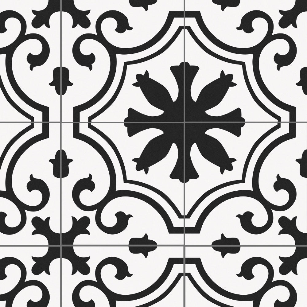 The Tile Life Venice Morning 10-in x 10-in Matte Porcelain Encaustic Floor and Wall Tile product image