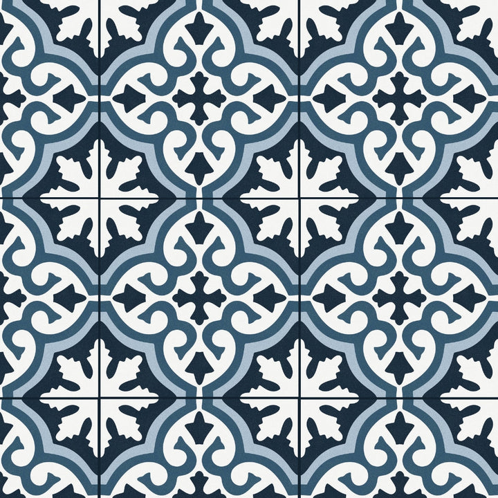 The Tile Life Venice Lonja 10-in x 10-in Matte Porcelain Encaustic Floor and Wall Tile product image