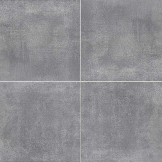 The Tile Life Studio Gris 24-in x 24-in Matte Porcelain Cement look Floor and Wall Tile product image