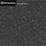 VT Dimensions Formica 8-ft Midnight Stone Etchings Straight Laminate Kitchen Countertop with Integrated Backsplash