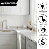 VT Dimensions Formica 10-ft Ouro Romano Etchings Straight Laminate Kitchen Countertop with Integrated Backsplash
