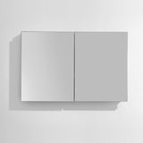 40 in. W x 26 in. H x 5 in. D Framed Recessed or Surface-Mount Bathroom Medicine Cabinet