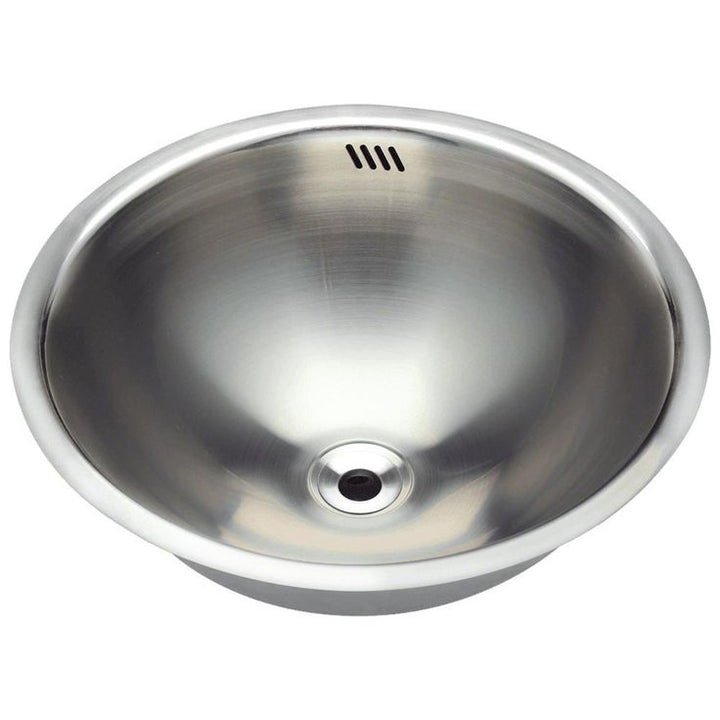 MR Direct Dual-Mount Bathroom Sink in Stainless Steel