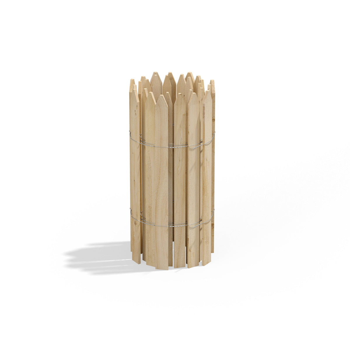 Greenes 15-ft x 2-ft Cedar Woven Wire Rolled Garden Fencing