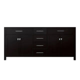 Caroline 60 in. W Bath Vanity Cabinet Only in White - Super Arbor