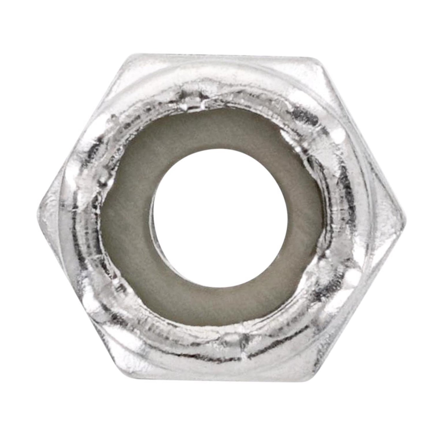 Hillman #10-32 Stainless Steel SAE Nylon Lock Nut, 100-Pack