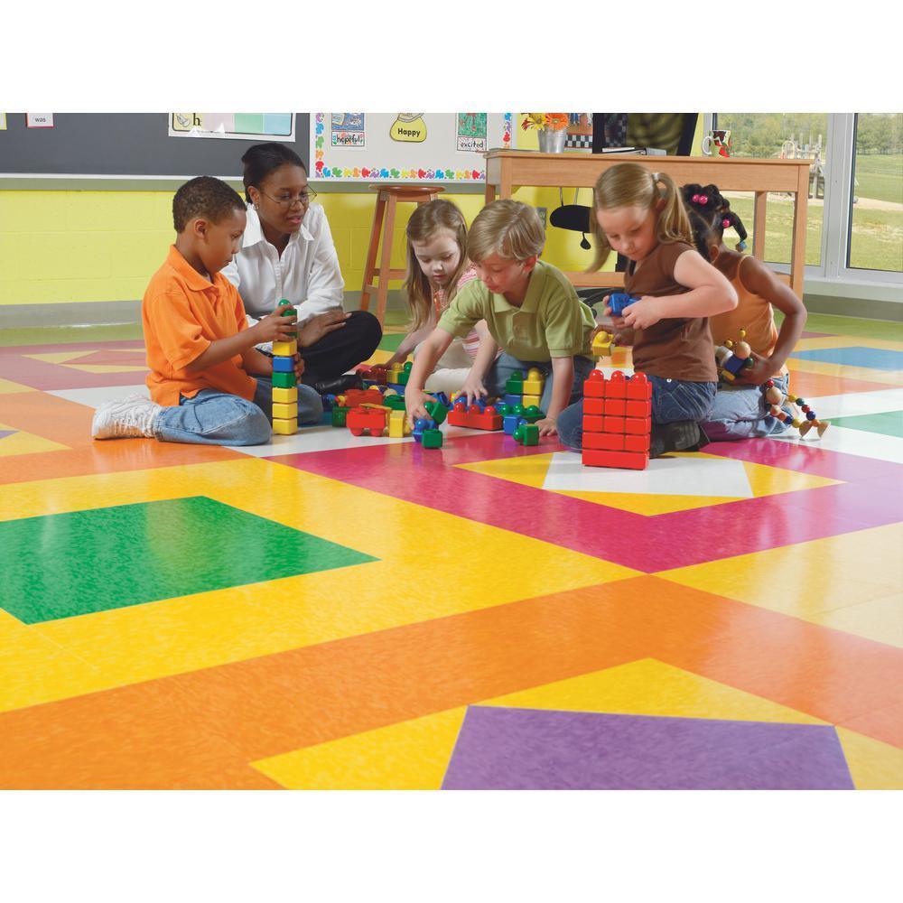 Armstrong Imperial Texture VCT 12 in. x 12 in. Vicious Violet Standard Excelon Commercial Vinyl Tile (45 sq. ft. / case) - Super Arbor
