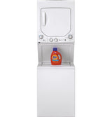 GE White Laundry Center with 2.3 cu. ft. Washer and 4.4 cu. ft. 240-Volt Vented Electric Dryer