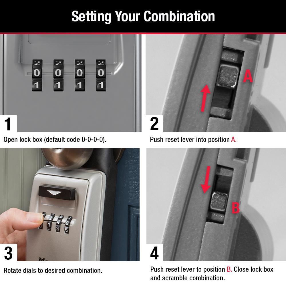 Universal Shackle Portable Lock Box - Super Arbor