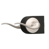 Tustin Satin Nickel Passage Hall/Closet Door Lever Featuring Microban Antimicrobial Technology - Super Arbor