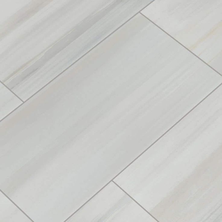 Fresco Blanco 12 in. x 24 in. Matte Porcelain Stone Look Floor and Wall Tile (12 sq. ft./Case)