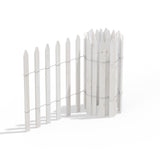 Greenes 15-Ft x 2-Ft Decorative White Pine Woven Wire Rolled Garden Fencing