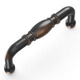 Hickory Hardware Williamsburg 3-in (76mm) Center to Center Oil-Rubbed Bronze Highlighted Rectangular Handle Drawer Pull