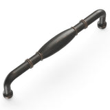 Hickory Hardware Williamsburg 5-1/16-in (128mm) Center to Center Vintage Bronze Rectangular Handle Drawer Pull
