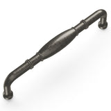 Hickory Hardware Williamsburg 5-1/16-in (128mm) Center to Center Black Nickel Vibed Rectangular Handle Drawer Pull