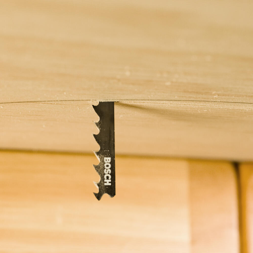 Bosch 10-Pack T‑Shank High‑Carbon Steel Jigsaw Blade Set