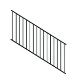 RELIABILT 6-ft x 36-in Black Sand Steel Deck Stair Rail Kit