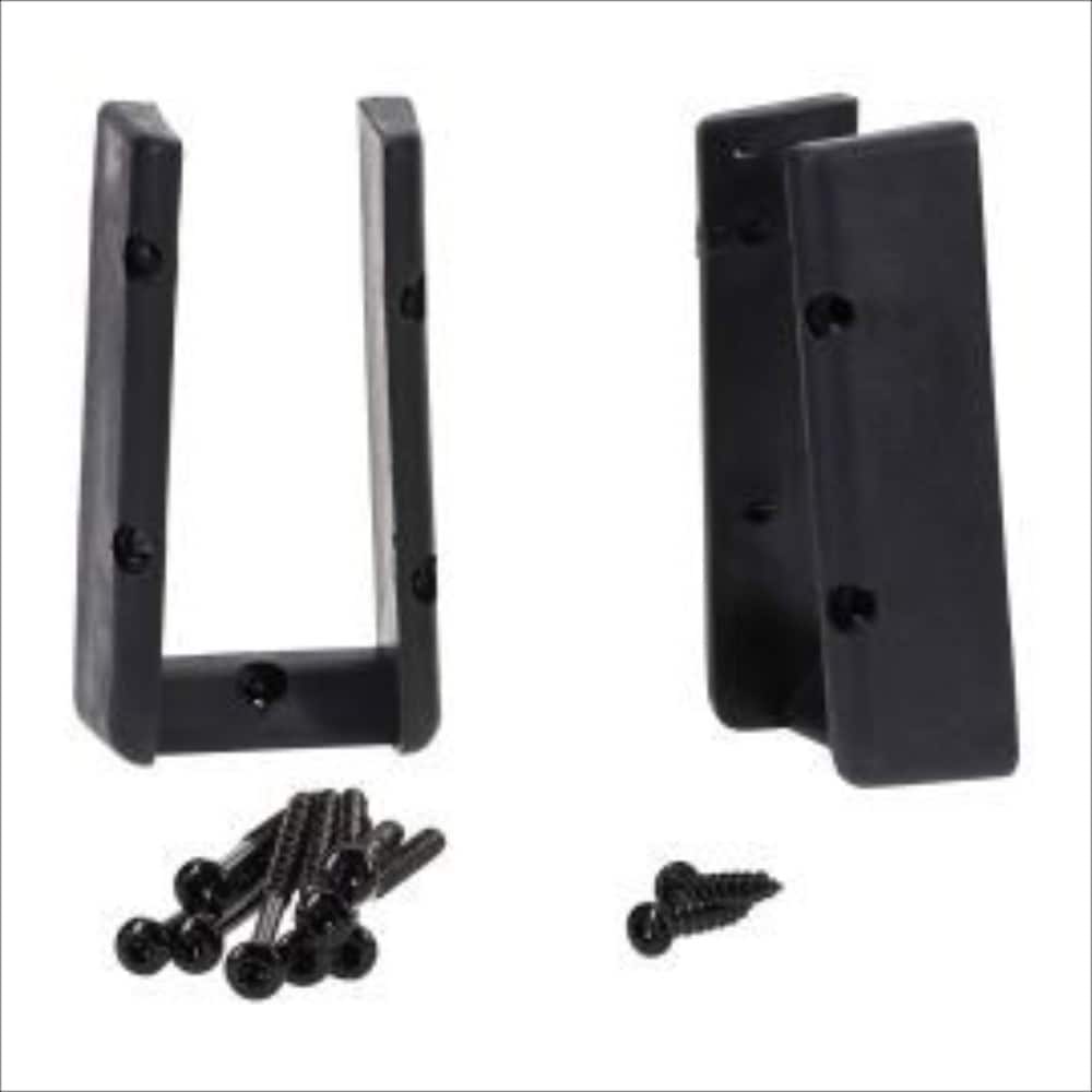 RELIABILT 1-in x 1-in Black Sand Composite Support Bracket