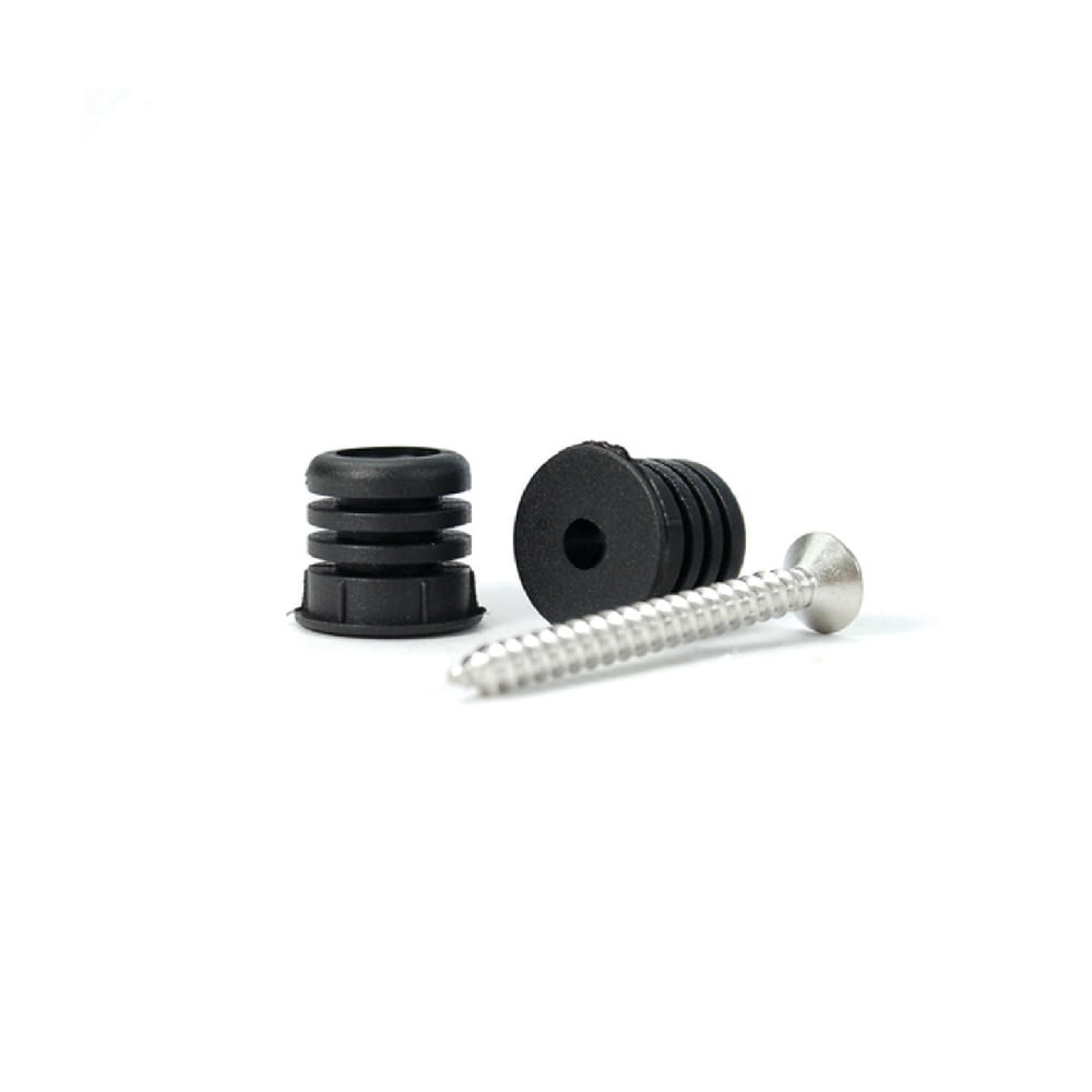 RELIABILT 0.5-in x 0.5-in Black Sand Plastic Baluster Connector (22-Pack)