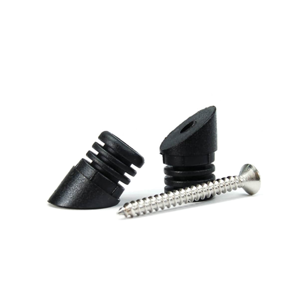 RELIABILT 0.5-in x 0.5-in Black Sand Plastic Baluster Connector (22-Pack)