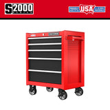 CRAFTSMAN 2000 Series 5-Drawer Steel Rolling Tool Cabinet, Red