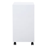 Office Star Products Metal White 2-Drawer 14.25-in File Cabinet