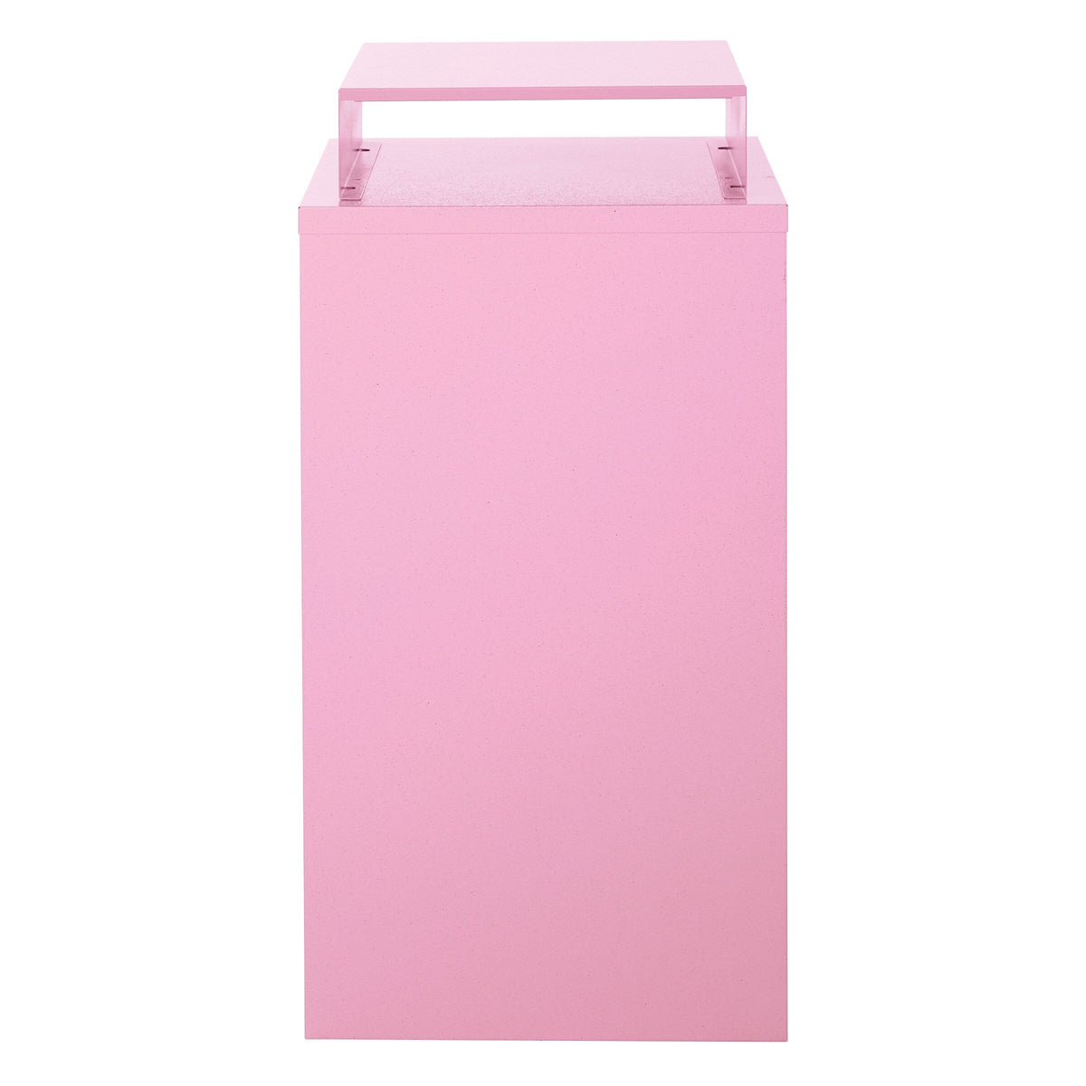 Office Star Products Metal Pink 3-Drawer 14.25-in File Cabinet