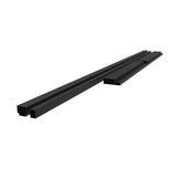 Freedom Margate 8-ft x 36-in Matte Black Aluminum Deck Rail Kit