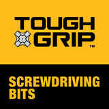 DEWALT Tough Grip 52-Piece Steel Hex Shank Screwdriver Bit Set