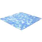 Apollo Tile Mingles Sky Blue 11-1/2-in x 11-1/2-in Glossy Glass Uniform Squares Floor and Wall Tile (18.69-sq. ft/ Carton)