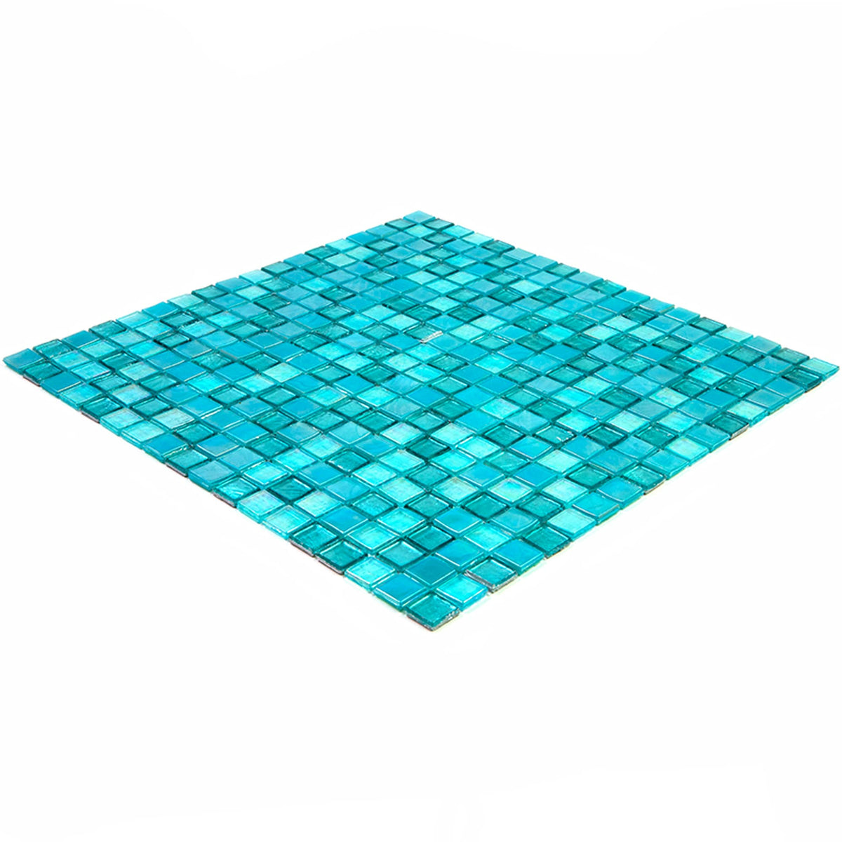 Apollo Tile Mingles Mint Green 11-1/2-in x 11-1/2-in Glossy Glass Uniform Squares Floor and Wall Tile (18.69-sq. ft/ Carton)