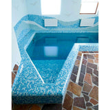Apollo Tile Mingles Olympic Blue 12-in x 12-in Glossy Glass Uniform Squares Floor and Wall Tile (20-sq. ft/ Carton)