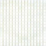 Apollo Tile Mingles Pearl White 12-in x 12-in Glossy Glass Uniform Squares Floor and Wall Tile (20-sq. ft/ Carton)