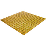 Apollo Tile Altin Amber Gold 12-in x 12-in Glossy Glass Uniform Squares Floor and Wall Tile (20-sq. ft/ Carton)