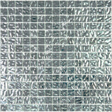 Apollo Tile Altin Shimmer Flint Silver 12-in x 12-in Glossy Glass Uniform Squares Floor and Wall Tile (20-sq. ft/ Carton)