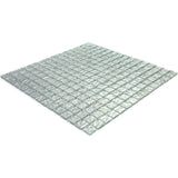 Apollo Tile Altin Shimmer Flint Silver 12-in x 12-in Glossy Glass Uniform Squares Floor and Wall Tile (20-sq. ft/ Carton)