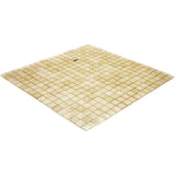 Apollo Tile Skosh Light Fawn Beige 11-1/2-in x 11-1/2-in Glossy Glass Uniform Squares Floor and Wall Tile (18.69-sq. ft/ Carton)