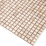 Apollo Tile Skosh Shimmer Beige 11-1/2-in x 11-1/2-in Glossy Glass Uniform Squares Floor and Wall Tile (18.69-sq. ft/ Carton)