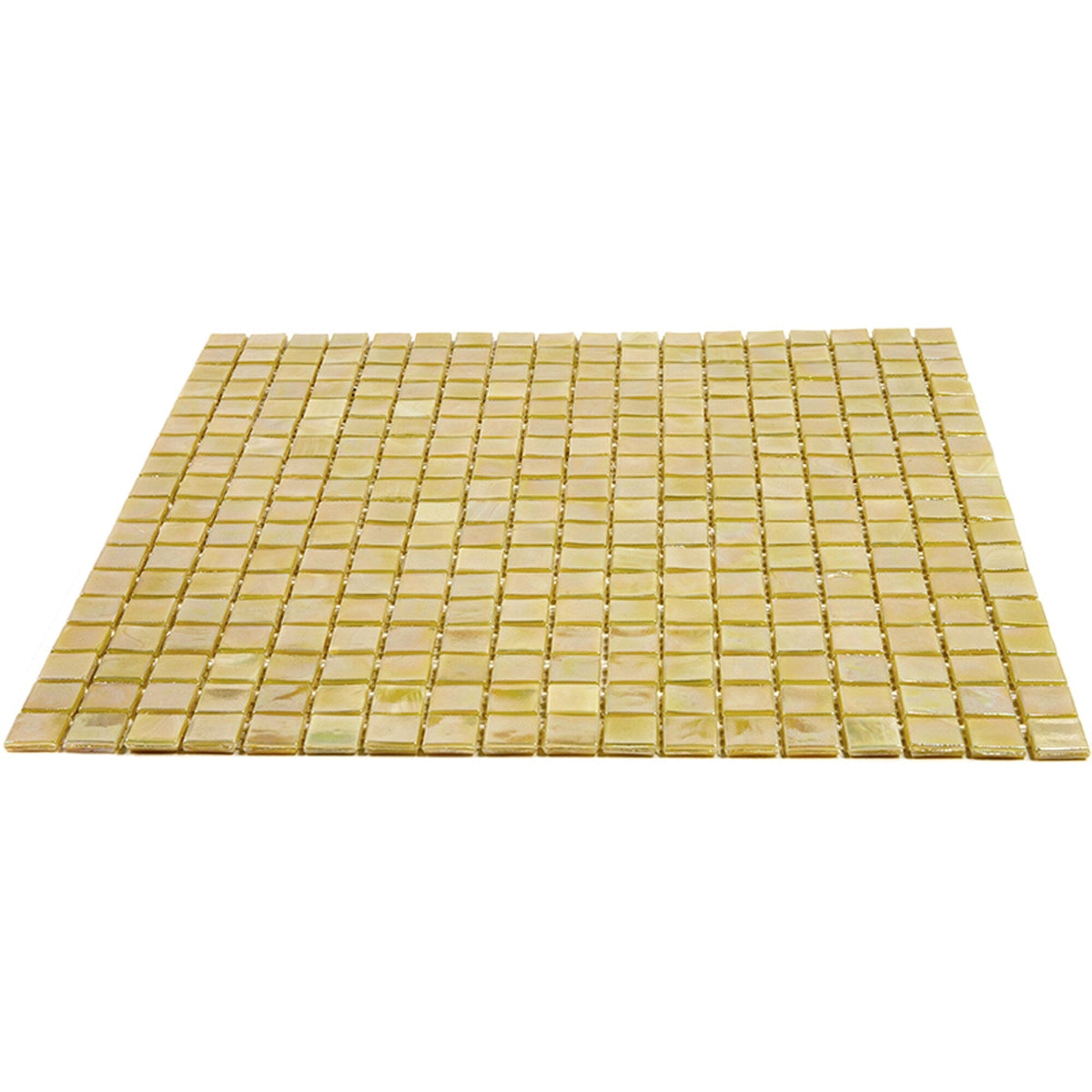 Apollo Tile Skosh Ecru Beige 11-1/2-in x 11-1/2-in Glossy Glass Uniform Squares Floor and Wall Tile (18.69-sq. ft/ Carton)