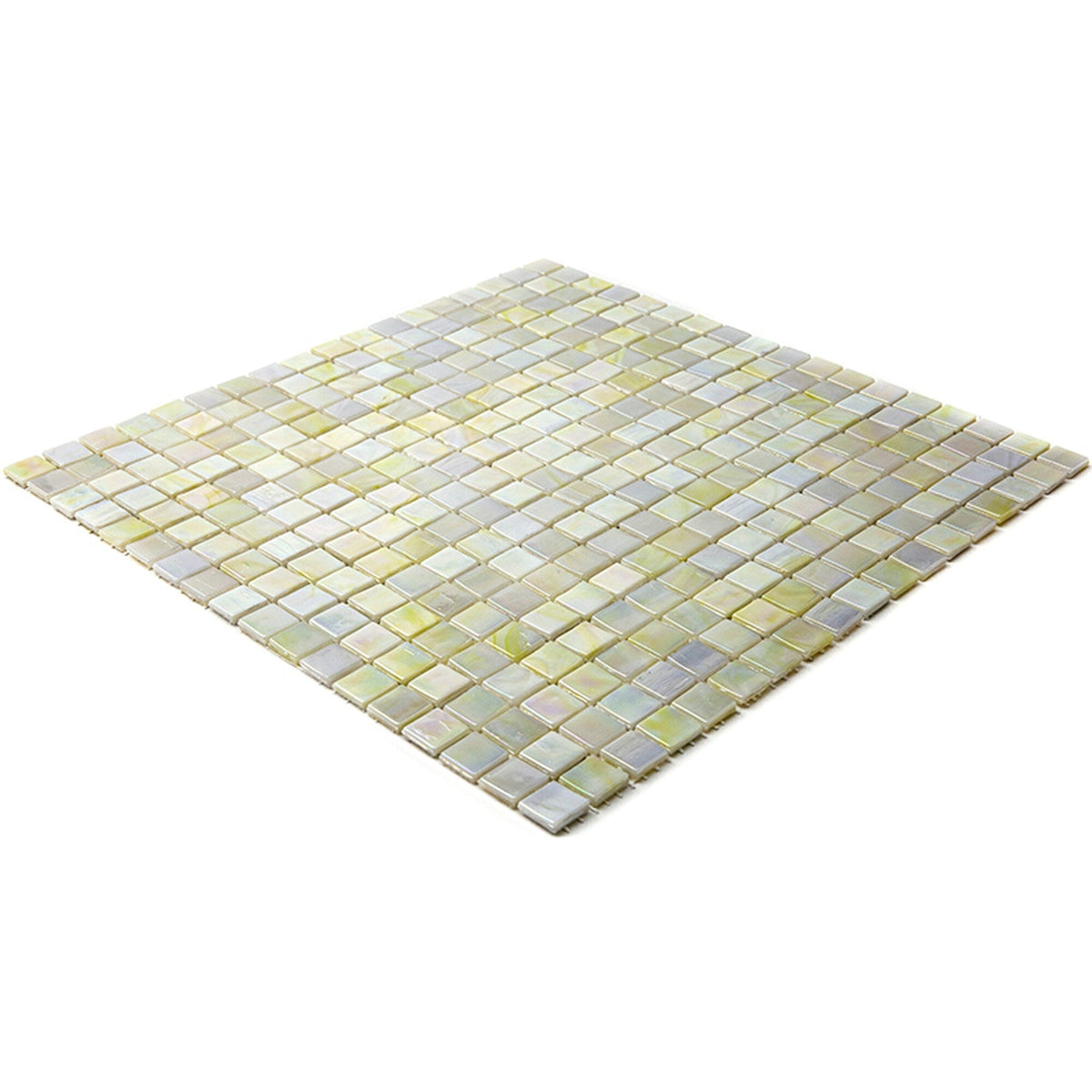 Apollo Tile Skosh Behr French Beige 11-1/2-in x 11-1/2-in Glossy Glass Uniform Squares Floor and Wall Tile (18.69-sq. ft/ Carton)