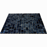 Apollo Tile Skosh Rich Black 11-1/2-in x 11-1/2-in Glossy Glass Uniform Squares Floor and Wall Tile (18.69-sq. ft/ Carton)