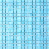 Apollo Tile Skosh Sky Blue 11-1/2-in x 11-1/2-in Glossy Glass Uniform Squares Floor and Wall Tile (18.69-sq. ft/ Carton)