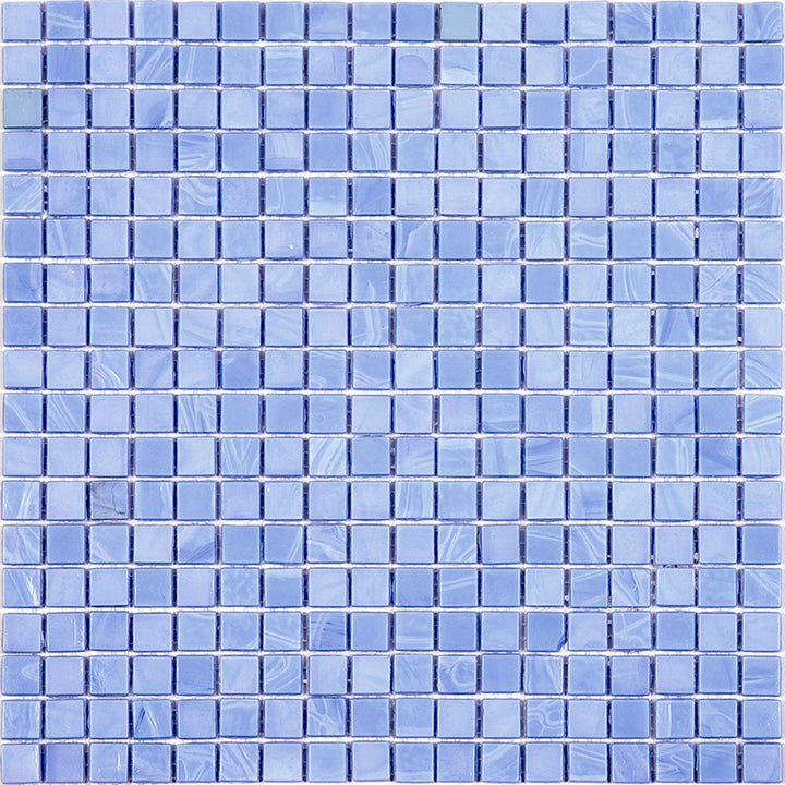 Apollo Tile Skosh Baby Blue 11-1/2-in x 11-1/2-in Glossy Glass Uniform Squares Floor and Wall Tile (18.69-sq. ft/ Carton)