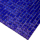 Apollo Tile Skosh Royal Blue 11-1/2-in x 11-1/2-in Glossy Glass Uniform Squares Floor and Wall Tile (18.69-sq. ft/ Carton)
